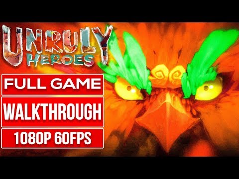 UNRULY HEROES (100% All Scrolls) Gameplay Walkthrough FULL GAME No Commentary [1080p 60fps]