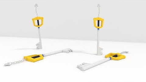 Blender Timelapse: Kingdom Hearts Key Blade