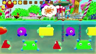 Interactive floor Collect all colors
