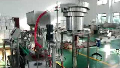 Video of automatic small plastic bottle ketchup filling machine from Gloria