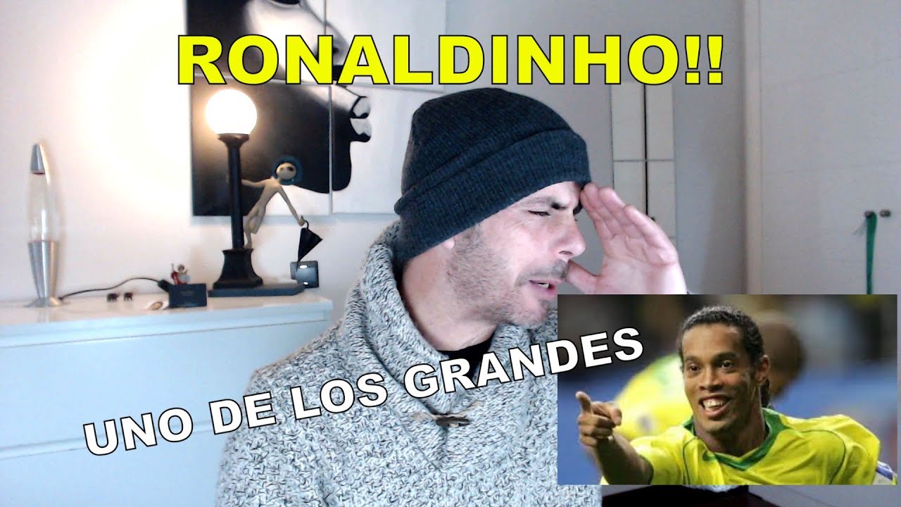 REACCIÓN de un MADRIDISTA a RONALDINHO GAUCHO / MEJORES JUGADAS