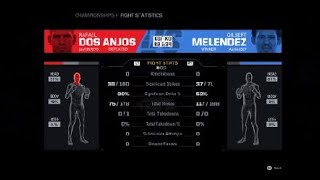 Gilbert Melendez Vs Rafael Dos Anjos UFC2 online Must see!