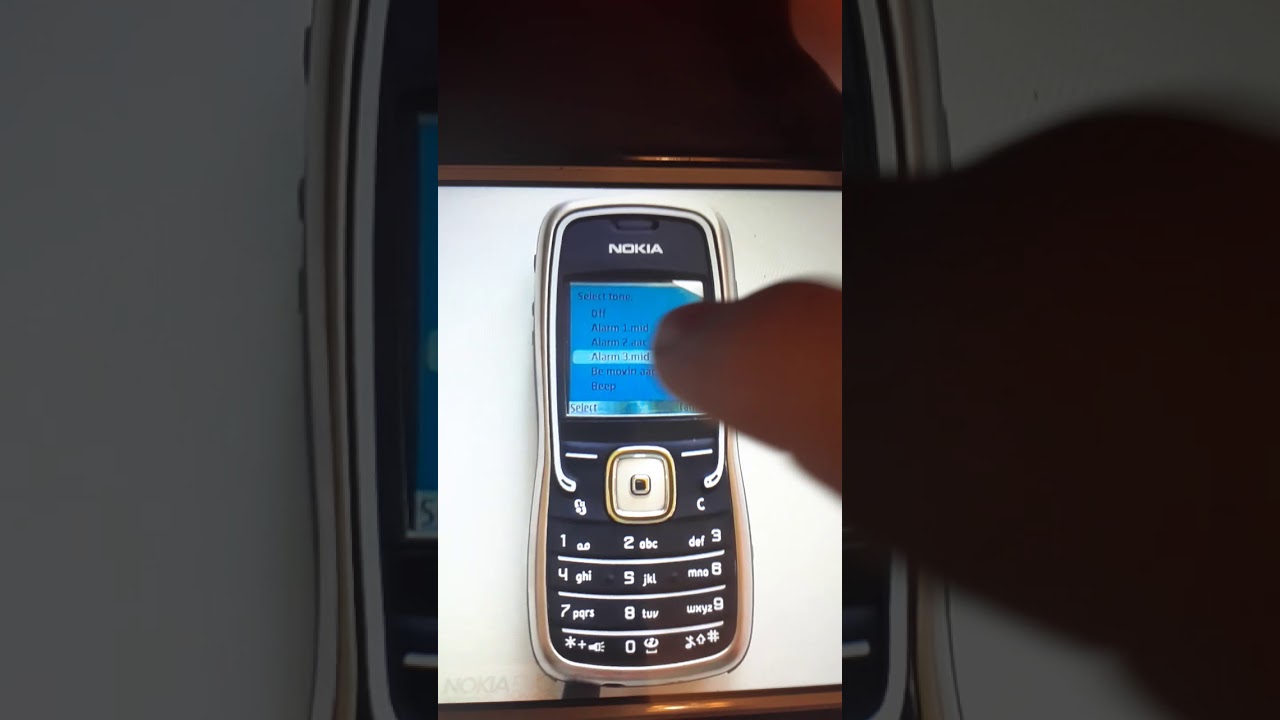 Nokia Ringtones Alarm 3 (5500) YouTube