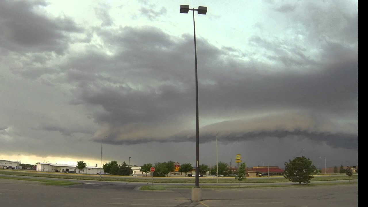 Shelf Cloud Time Lapse - GoPro Hero3 - YouTube