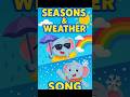 Seasons & Weather Song ☀️🌧️❄️ | Sun, Rain & Snow Song for Kids | ABC Joy Kids