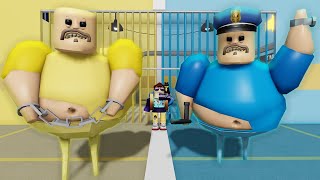 Police BARRY vs Yellow Prisoner New Obby, Speed Runs #roblox Butcher, Baby Bobby, Terry, Borry