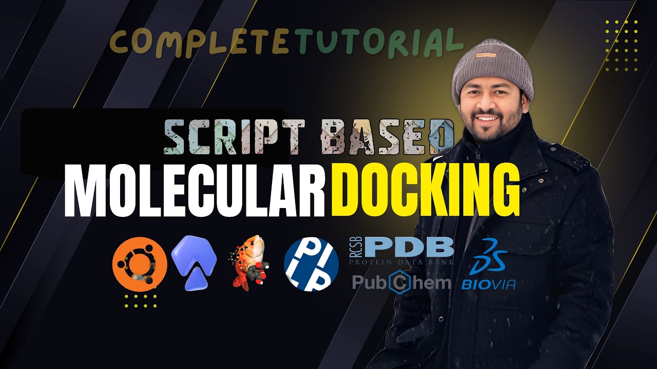 Complete Guide to Script-Based Molecular Docking! | Autodock Vina ...