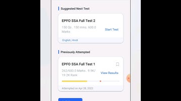 EPFO SSA Mock 1 Testbook 😐 (Full Analysis in video)