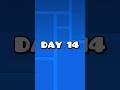 Playing a Recent Tab Level Everyday: DAY 14 #geometrydash