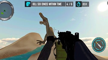 Dino Hunter: Dinosaur Games Wild Animal hunt 3D _ Android Gameplay #4