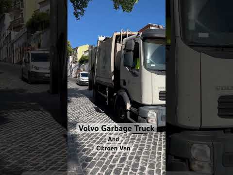 Volvo garbage truck