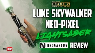 LUKE SKYWALKER (ROTJ) Neo-Pixel Lightsaber - NEO SABERS Unboxing & Review