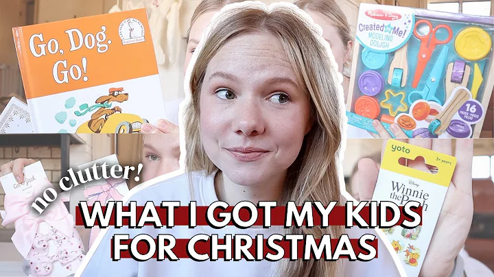 🎁 2025 What I Got My Kids For Christmas (& gifts for my husband) *clutter-free gift ideas*