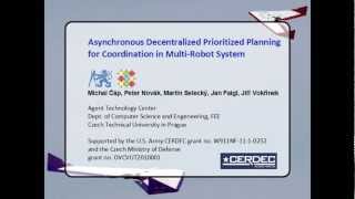Asynchronous decentralized prioritized planning (ADPP) for coordination in multi-robot system