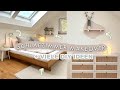 Schlafzimmer Makeover - DIY Bettrückteil, Regal, Garderobe und vieles mehr selber bauen | EASY ALEX
