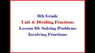 6 4 16 Illustrative Mathematics Grade 6 Unit 4 Lesson 16 Morgan