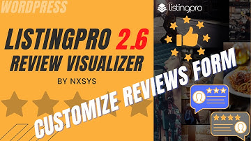 How To Setup Multi Criteria Reviews With ListingPro Business Directory  Wordpress Theme 2021