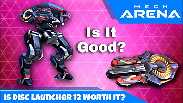Disc Launcher 12 - Is It Good? - Godlike Gameplay - Mech Arena: Robot Showdown