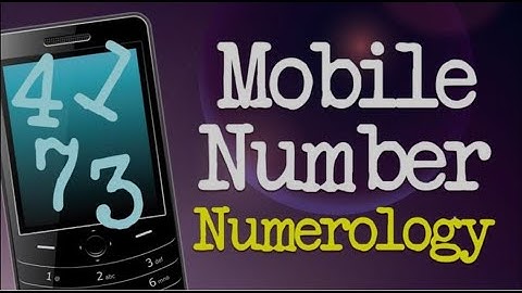 "Calculate & Decode: Mobile Number | Numerology | & Its Impact on Your Destiny" #luckynumber