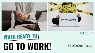 Get Ready to Go to Work | CORONAVIRUS | Preventive Measures | CoronaReady