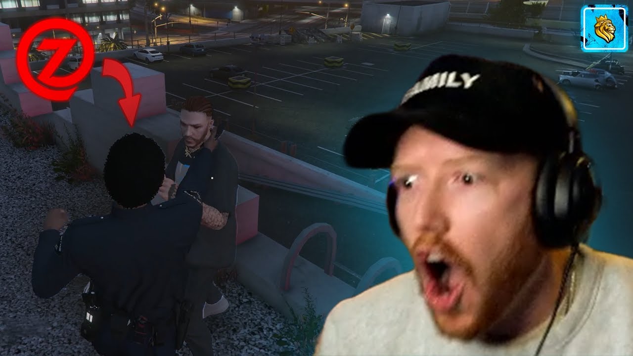 Ricky Rizz gets PISTOL WHIPPED off BUILDING by ZOLO's Cop Character...  | ProdigyRP 2.0