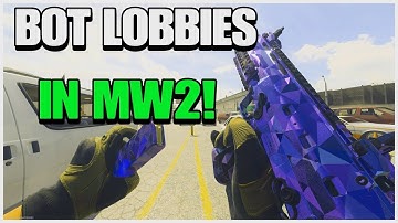 HOW TO GET EASY BOT LOBBIES IN MW2 [ LATEST UPDATE 2023 ] EASY CAMO UNLOCKS