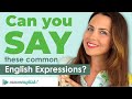 How To Say Common English Expressions! | 💬 Small Talk PART 1