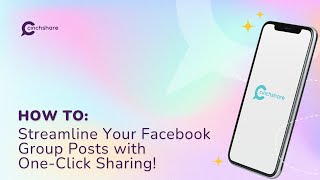 How To: Streamline Your Facebook Group Posts with One-Click Sharing!