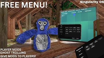 The Best FREE Gorilla Tag Mod Menu? | Singularity OS | 100+ MODS | Gtag Menu Showcase