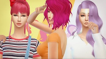 Cutie Mark Crusaders (as Teens) | Create A Sim | The Sims 4