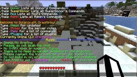 Solarcraft Update: Finished Plugins