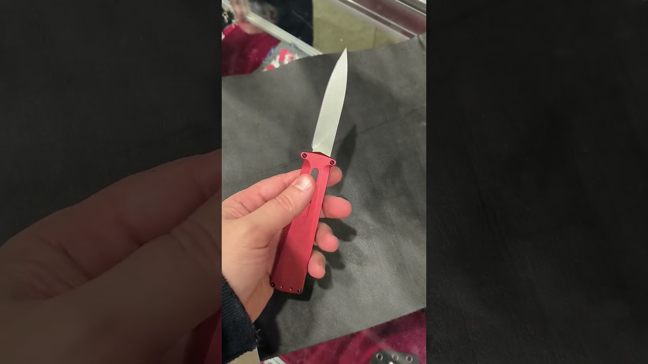 Нож Кощей Slim от Daggerr,  Автоматический Нож, Фронтальная Выкидушка, Клинок 47 мск 2023