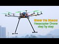 how to make a hexacopter drone with kk2.1.5 flight controller