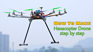 how to make a hexacopter drone with kk2.1.5 flight controller