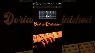 🌙 Unusual, Intense, Beautiful | Dorian Diminished on Guitar 🔥