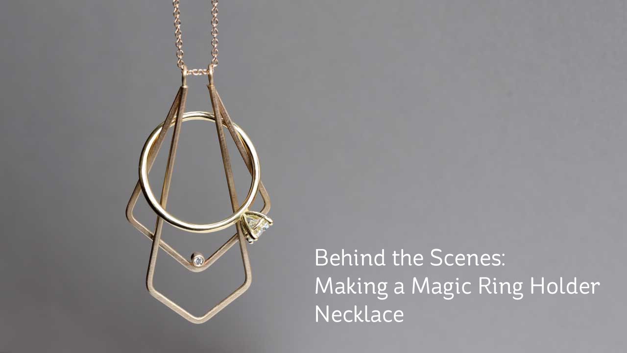 Ring Holder Necklace - Nicholas Wylde