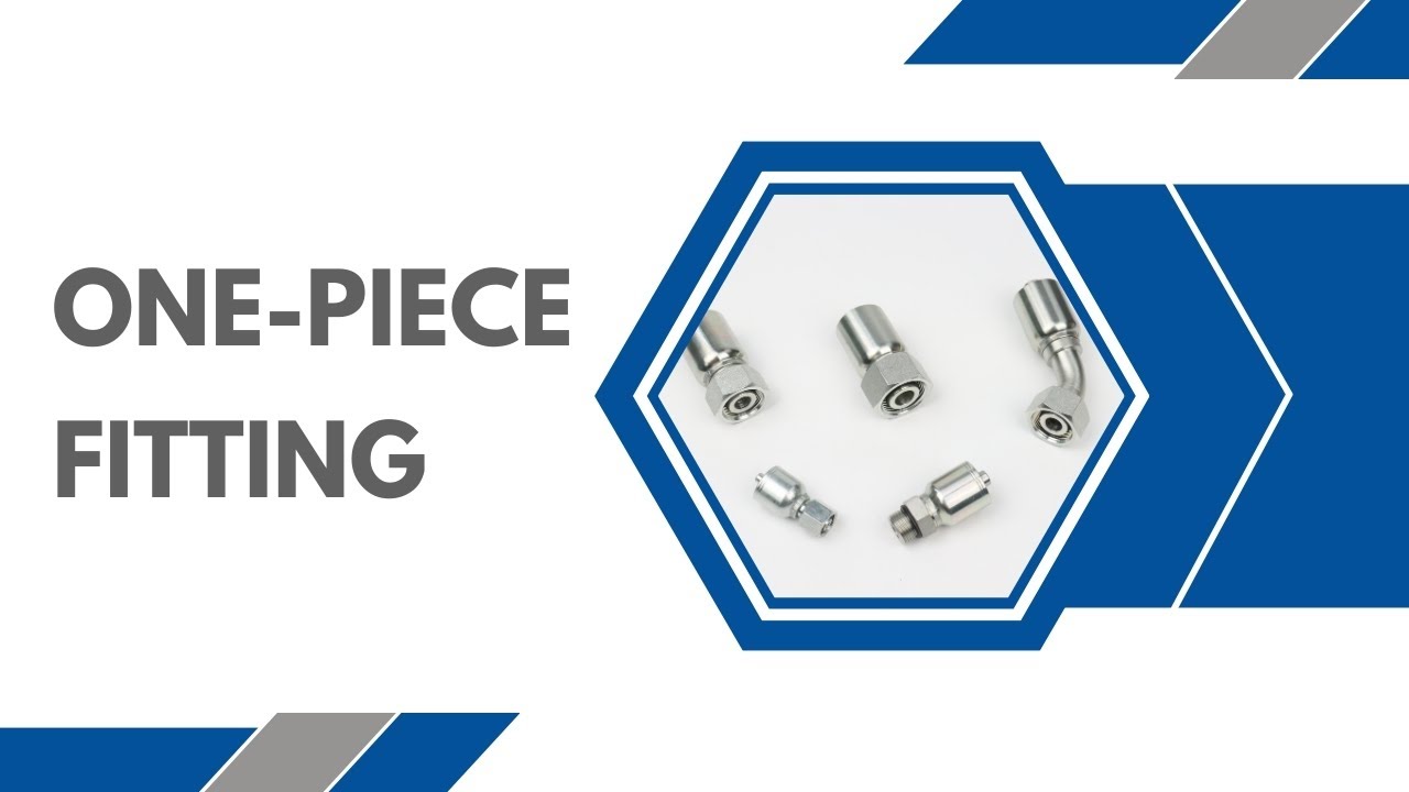 Different types of one-piece hydraulic fittings!