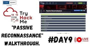 TRY HACK ME  "PASSIVE RECONNAISSANCE" WALKTHROUGH.#day9