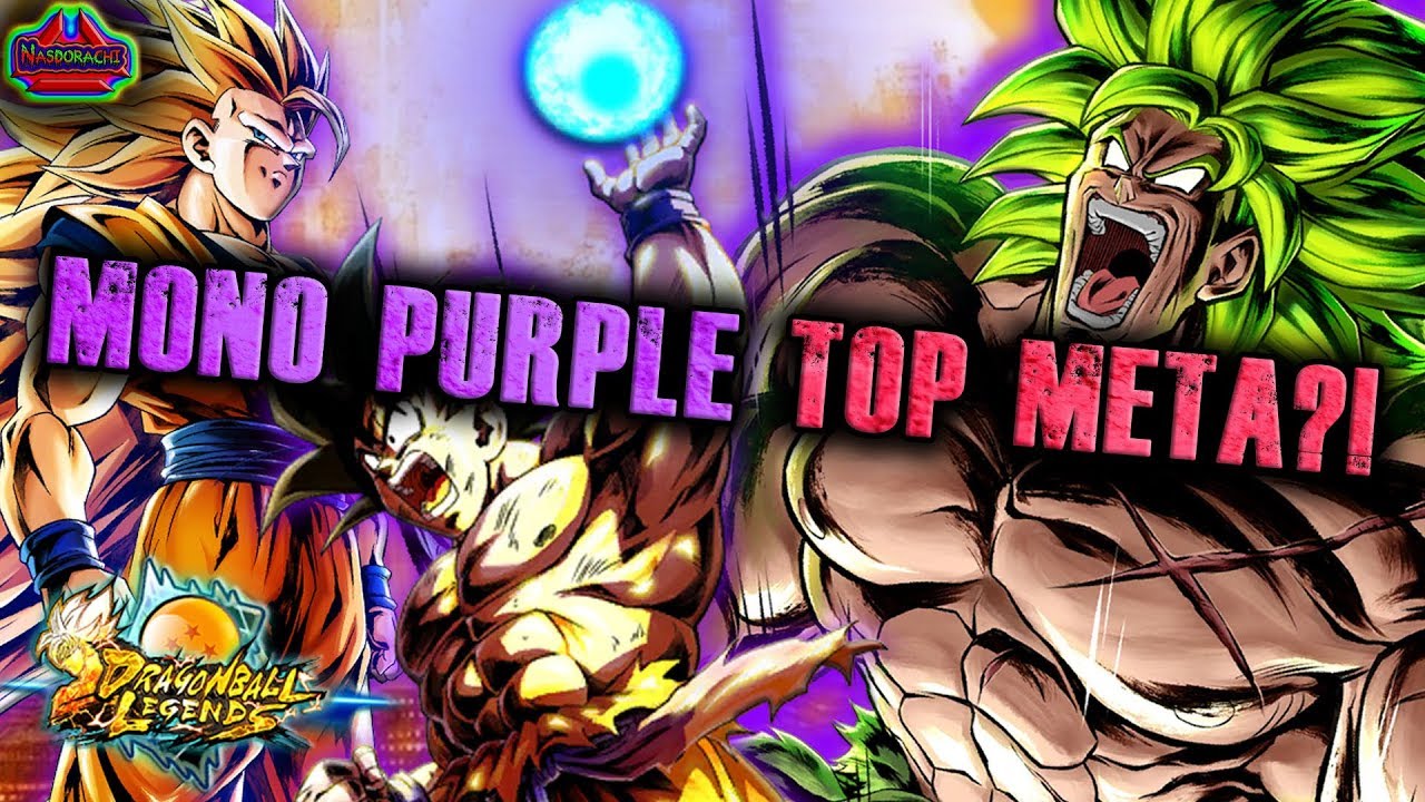 MONO PURPLE IS TOP META?! - PvP - Dragon Ball Legends