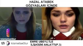 ŞOK ŞOK HAZSEM BİTTİ  -  Hazal ağlayarak neden bittiğini anlatıyor