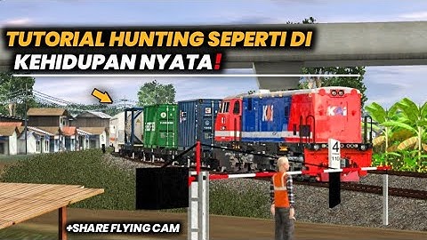Tutorial hunting realistis di Trainz Simulator Android|| INDONESIAN TRAINZ SIMULATOR