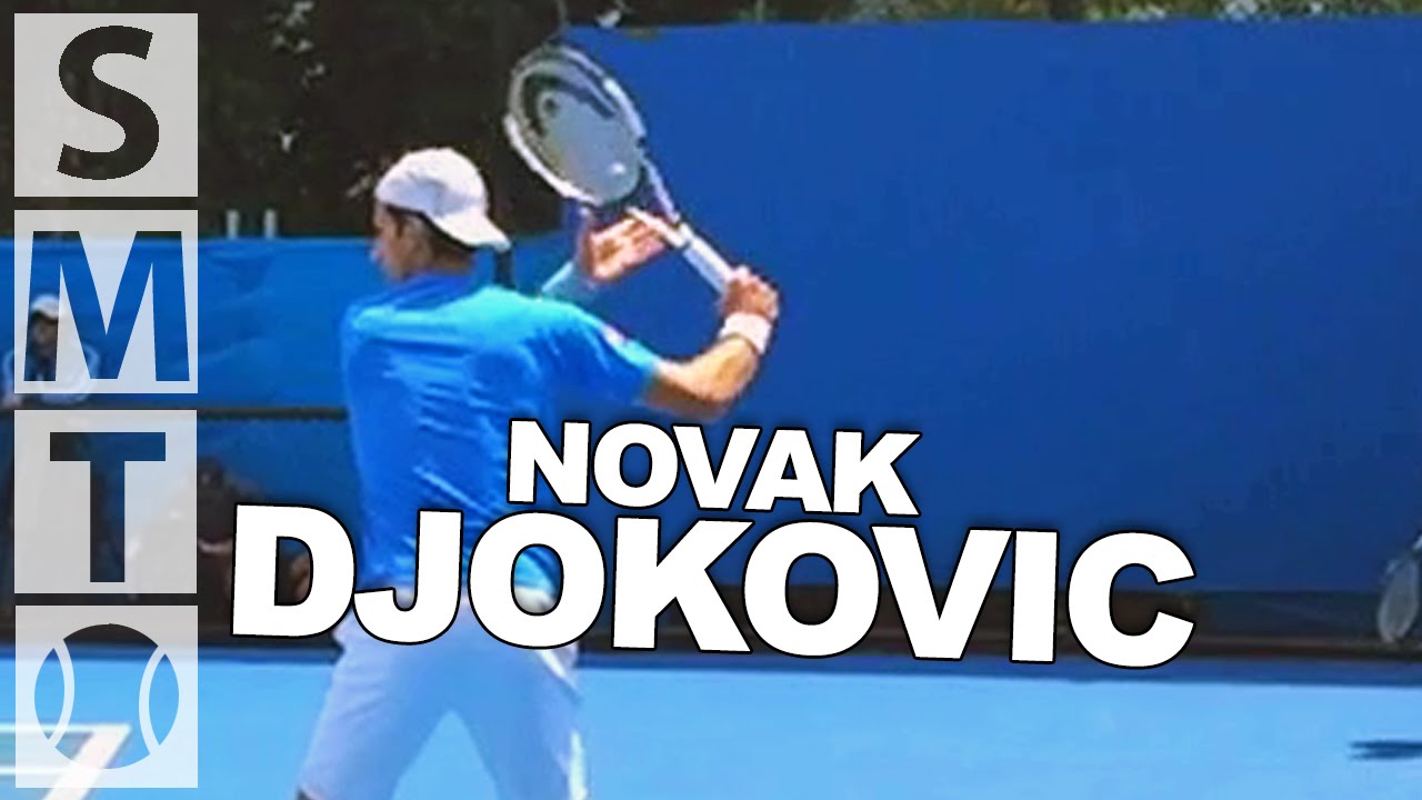 ノバク ジョコビッチ フォアハンドのスローモーション 全豪オープン15 テニス動画 Jp