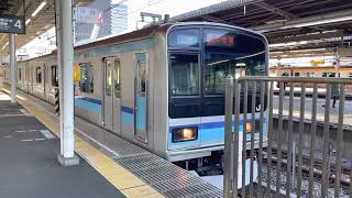 E231系800番台八ミツK7編成東西線各駅停車西船橋行き中野駅(T-01)発車 Local Train Bound For Nishi-Funabashi(T-01)