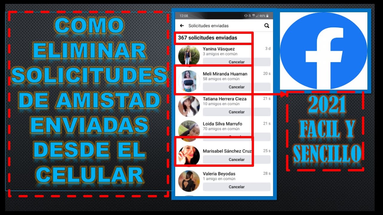 Como Eliminar Solicitudes de Amistad Enviadas en Facebook