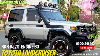 Toyota Landcruiser RKR BJ-70 1986 Model B3 Engine |Sale Review Video| 03004666903 #4x4 #4x4motors
