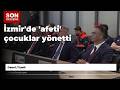 İzmir'de 'afeti' çocuklar yönetti