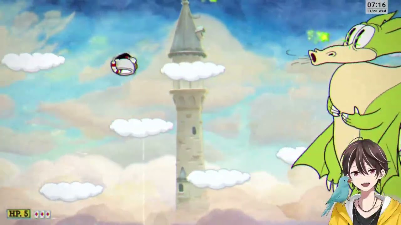 #3 鬼畜ゲームで心折られにいく【CupHead】