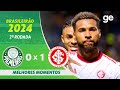 PALMEIRAS 0 X 1 INTERNACIONAL  | MELHORES MOMENTOS | 2ª RODADA BRASILEIRÃO 2024 | ge.globo image