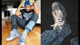 Ferrari Ferrell First Rapper With See Through Dior Shoes and Shirt