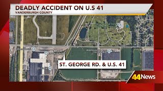Deadly crash causes closure at Highway 41 and St. George Road